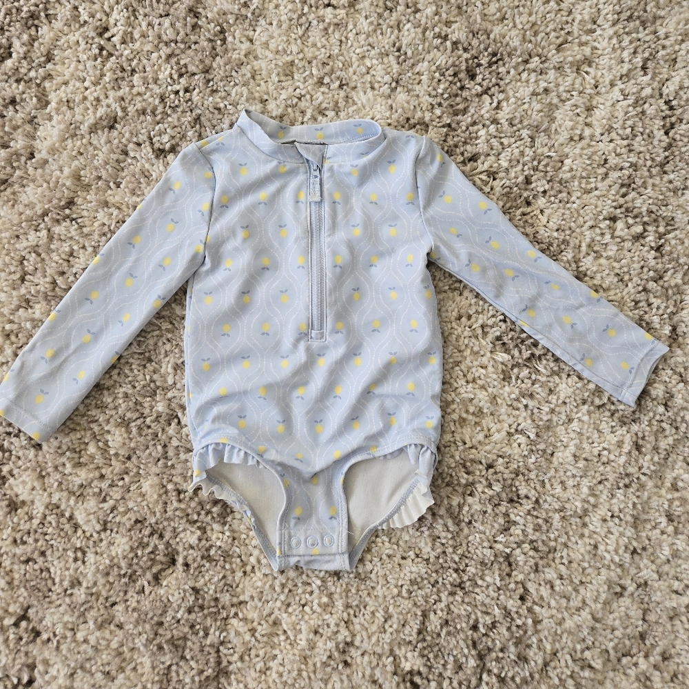 Carter’s Baby Rash Guard One-Piece Swimsuit – 18M